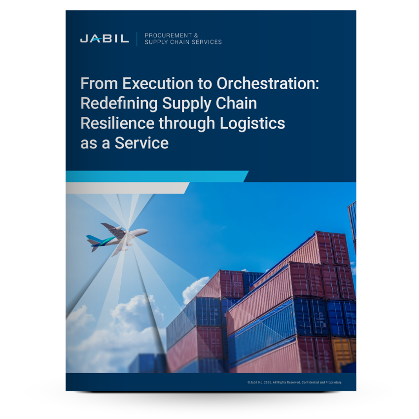 Redefining Supply Chain Resilience through Logistics as a Service | Jabil