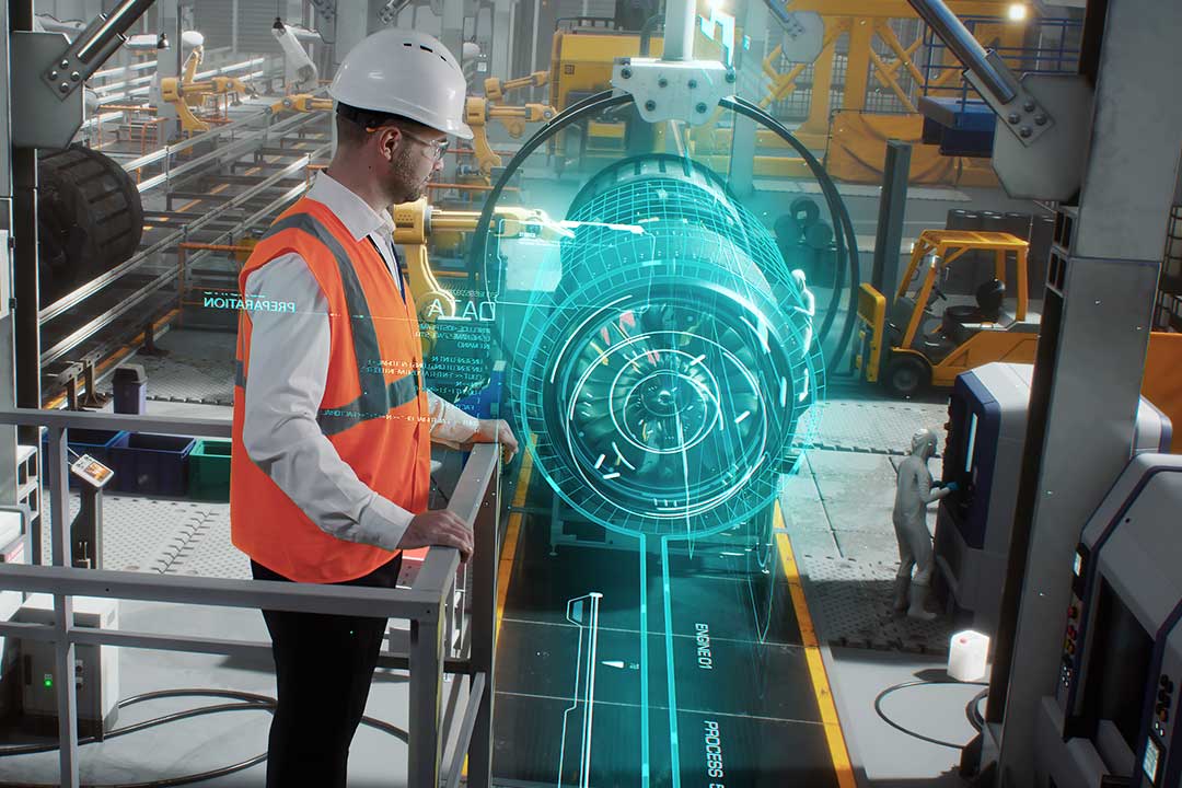 Aerospace jet engine manufacturing requiring secure, compliant end to end procurement across defense supply networks.